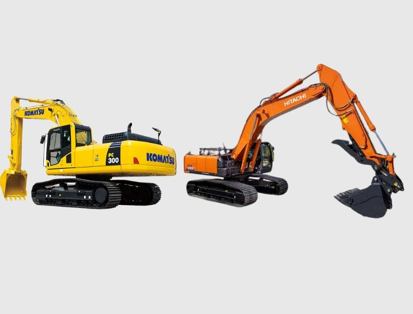 Komatsu PC300-8 vs. Hitachi ZX350LC-5: Which is best?